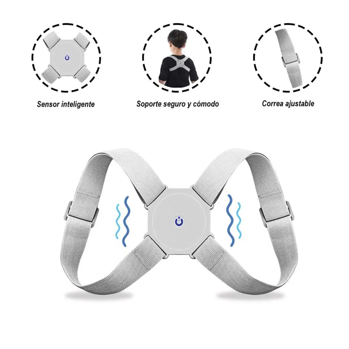 Corrector de Postura Inteligente con Sensor Vibrador