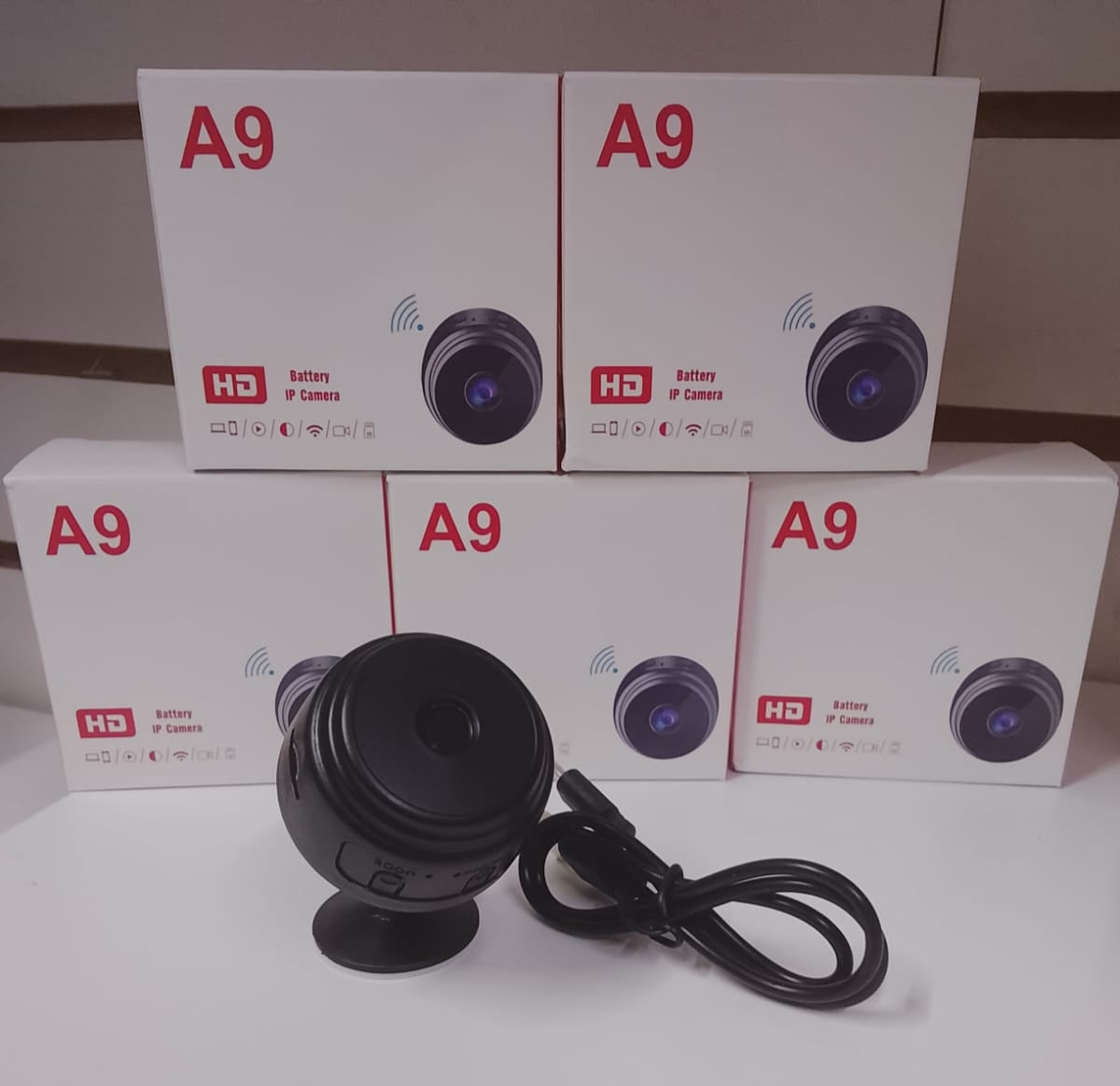 Mini Cámara A9 HD WiFi con Visión Nocturna