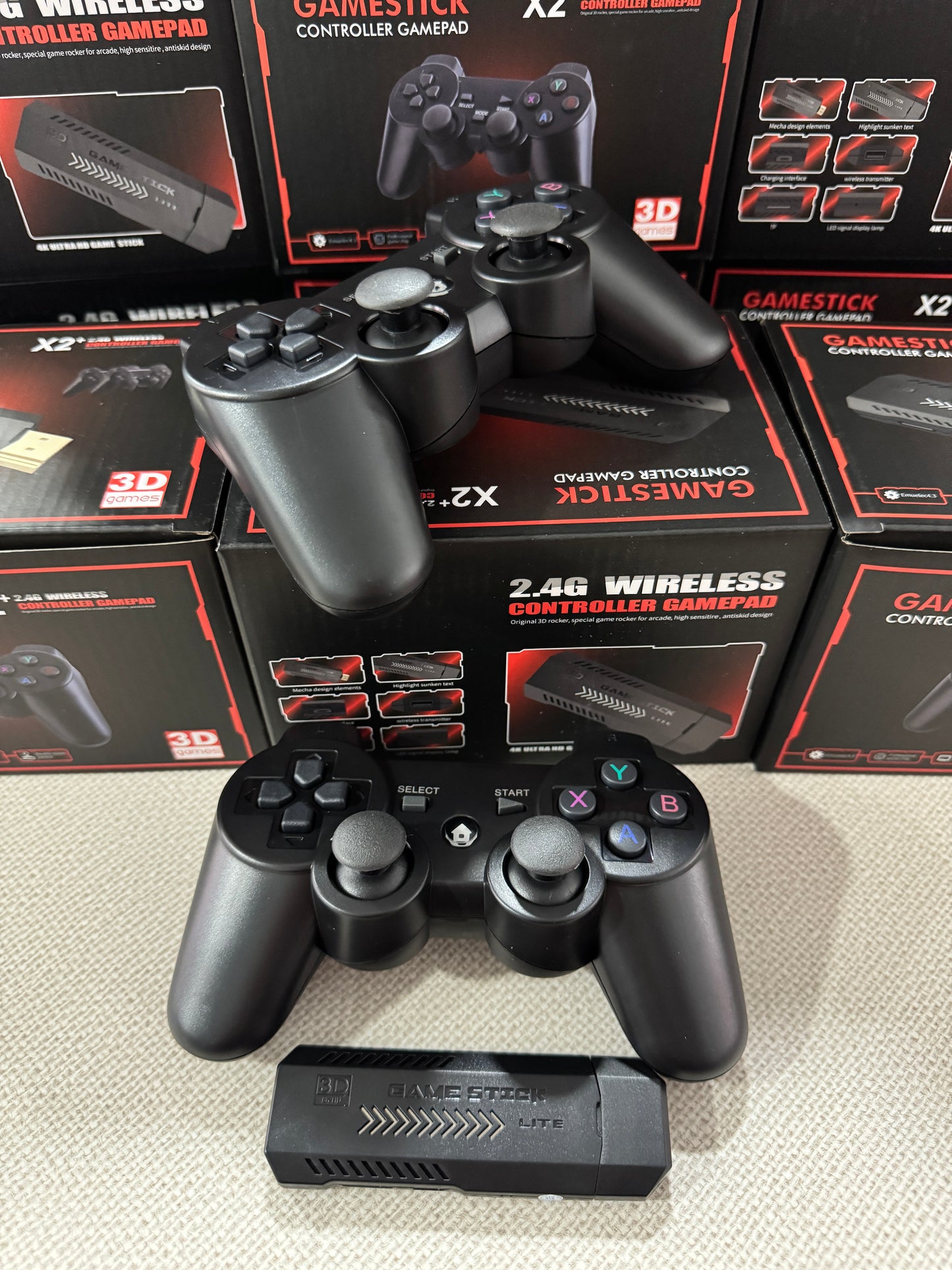 Consola de Videojuegos X2 Plus Game Stick 64GB 10,000 Juegos