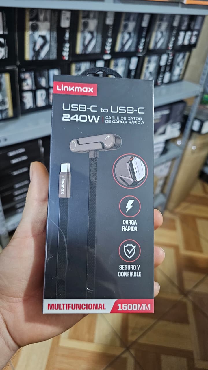 Cable Tipo C 3 en 1 Carga Rápida 240W Yukimo