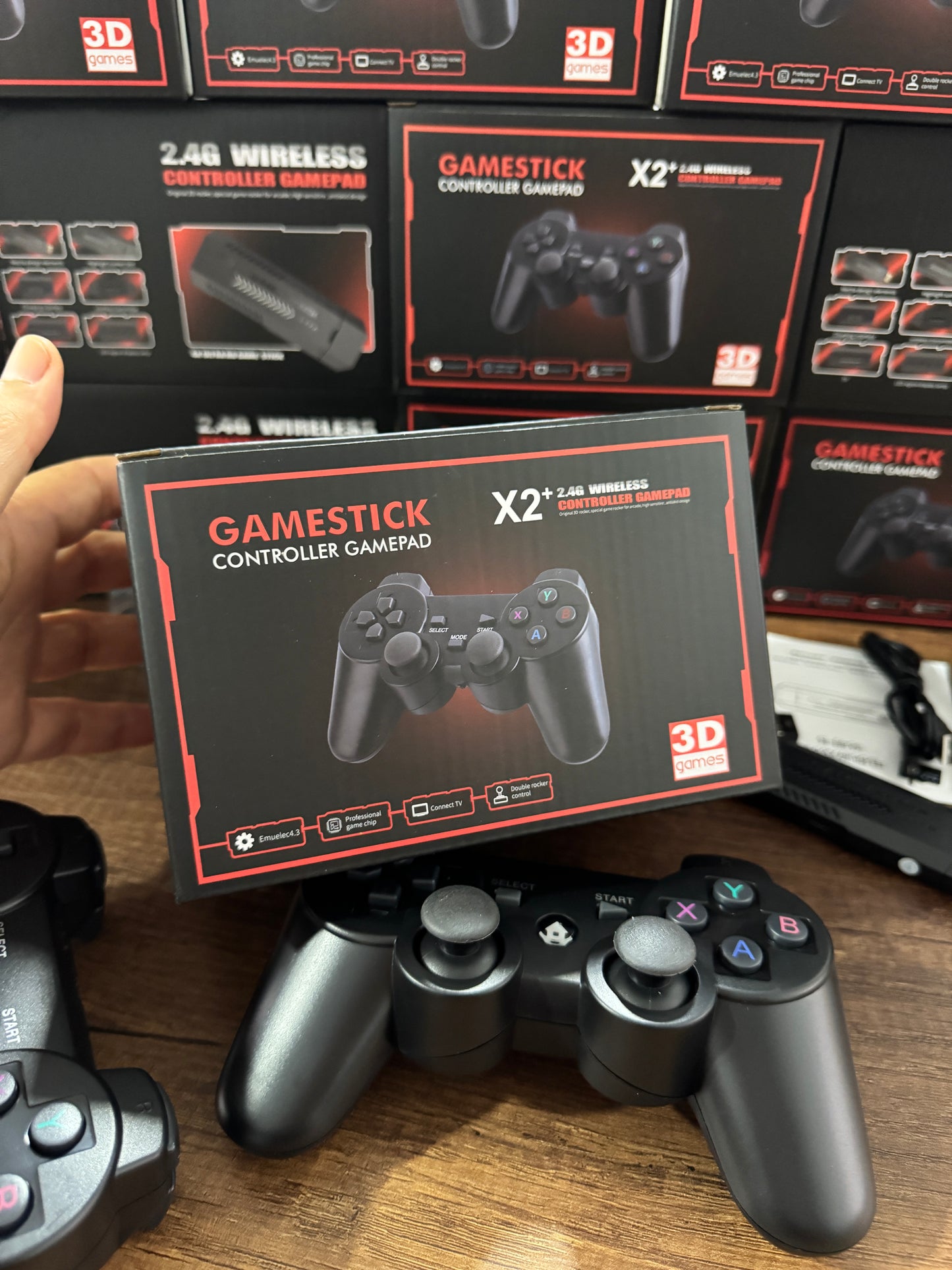 Consola de Videojuegos X2 Plus Game Stick 64GB 10,000 Juegos