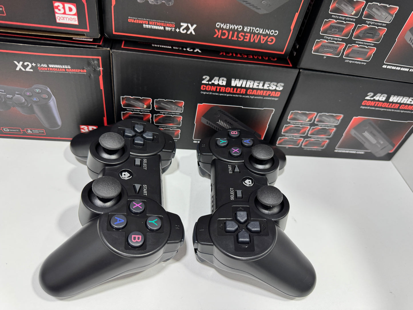 Consola de Videojuegos X2 Plus Game Stick 64GB 10,000 Juegos