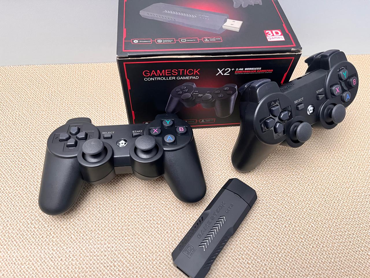 Consola de Videojuegos X2 Plus Game Stick 64GB 10,000 Juegos