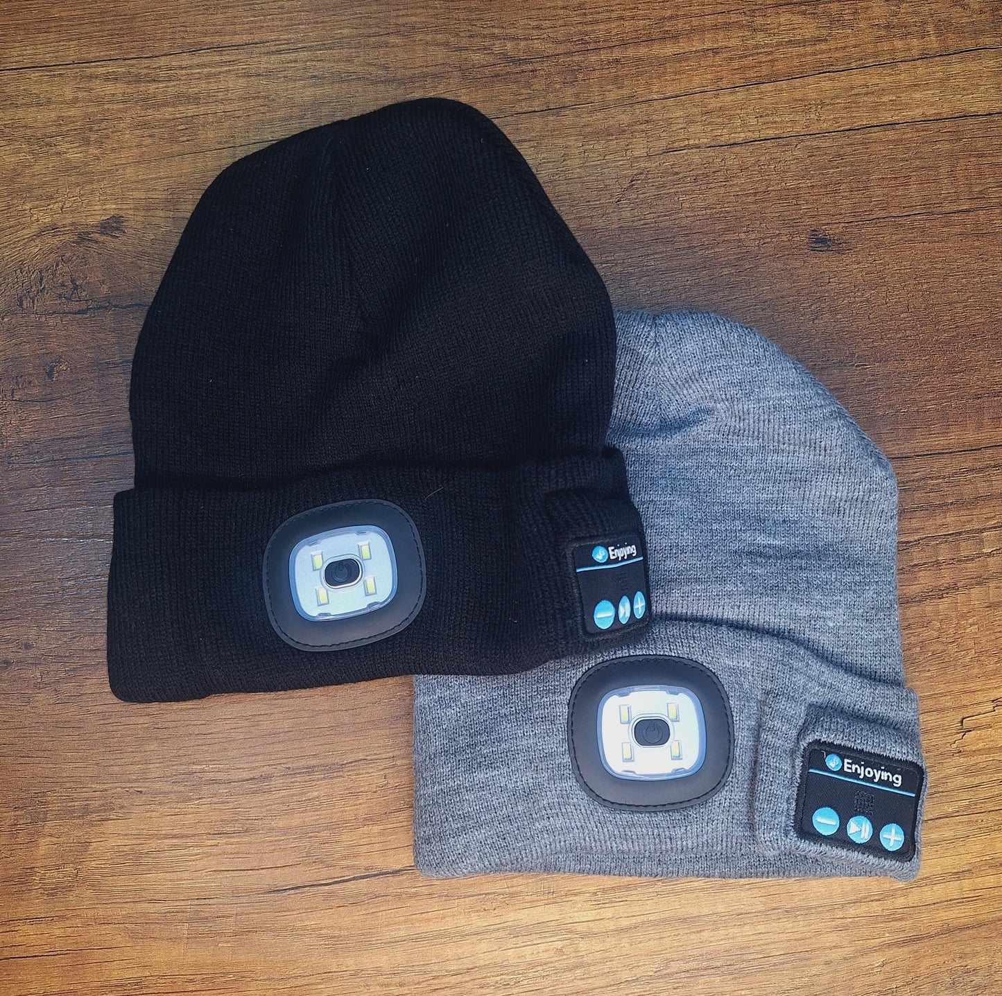 Gorro Bluetooth con Audífonos Integrados Tejido Invierno