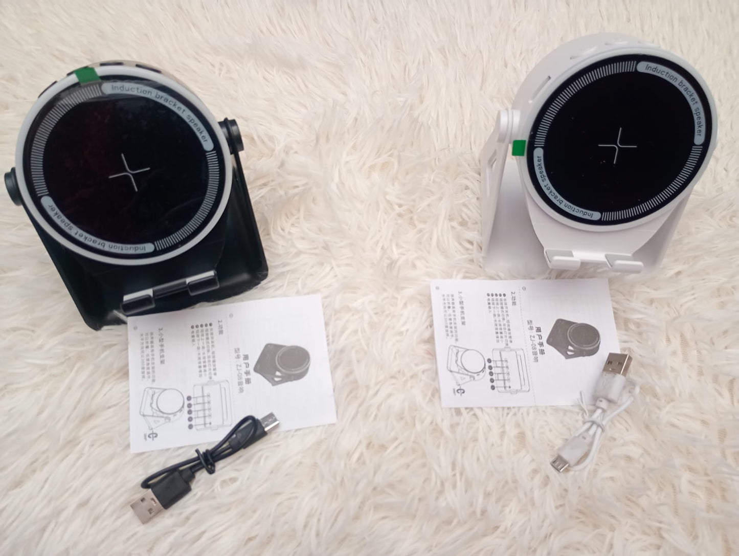 Parlante Inalámbrico ZJ-08 5 en 1 | Bluetooth + Inducción