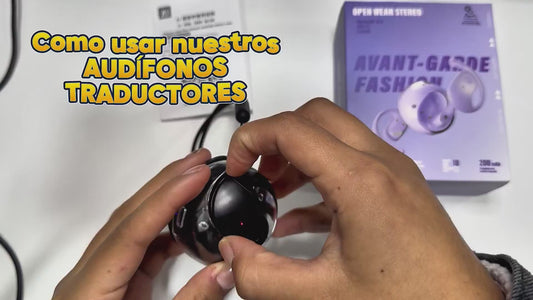 Audífonos con Traductor en Tiempo Real OWS T2